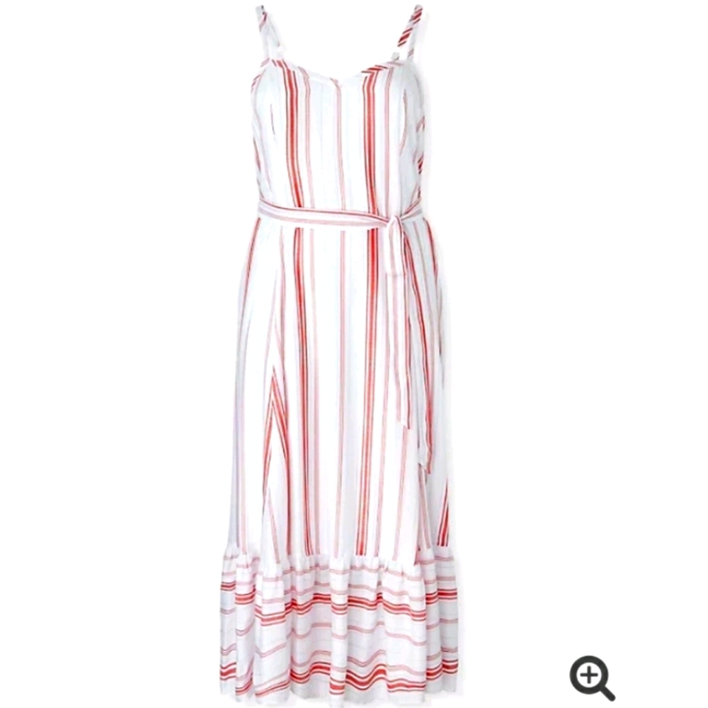 NWT Torrid spaghetti strap Tiered Maxi dress rayon blend